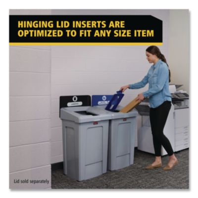Slim Jim Recycling Station 1-Stream, Landfill Recycling Stat
