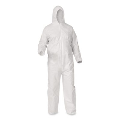 A35 Liquid and Particle Protection Coveralls, Zipper Front, 