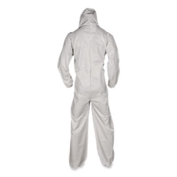 A35 Liquid and Particle Protection Coveralls, Zipper Front,