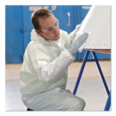 A35 Liquid and Particle Protection Coveralls, Zipper Front,