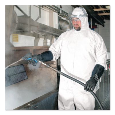 A35 Liquid and Particle Protection Coveralls, Zipper Front,
