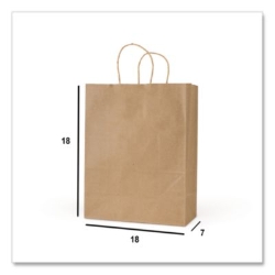 Get Reddi Paper Bags, Mega Size, 70# Basis Weight, Twisted R