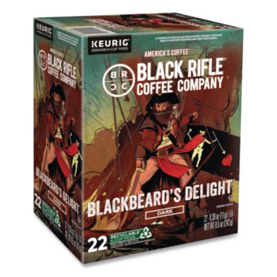 Blackbeard's Delight Coffee K-Cups, 22/Box