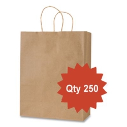 Get Reddi Paper Bags, Pixie Size, 60# Basis Weight, Twisted