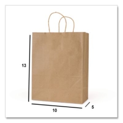Get Reddi Paper Bags, Pixie Size, 60# Basis Weight, Twisted