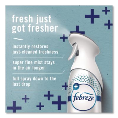 AIR, Heavy-Duty Crisp Clean, 8.1 oz Aerosol Spray, 6/Carton