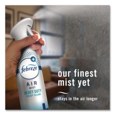 AIR, Heavy-Duty Crisp Clean, 8.1 oz Aerosol Spray, 6/Carton