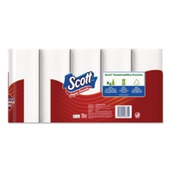 Choose-A-Sheet Kitchen Roll Paper Towels, Double Roll, 1-Ply