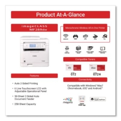imageCLASS MF289dw, Copy/Fax/Print/Scan