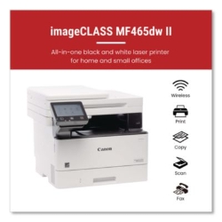 imageCLASS MF465dw II Laser Printer, Copy/Fax/Print/Scan