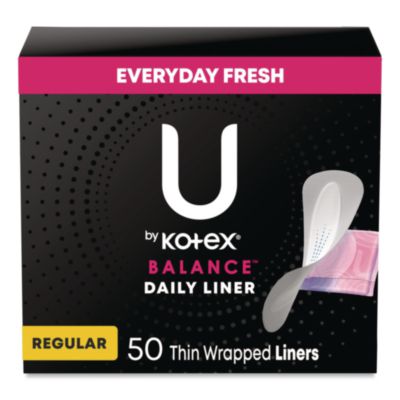 Balance Daily Wrapped Panty Liners, Light Absorbency, 50/Pac