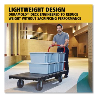 Heavy-Duty Platform Truck Cart, 2,000 Lb Capacity, 24 X 48 P