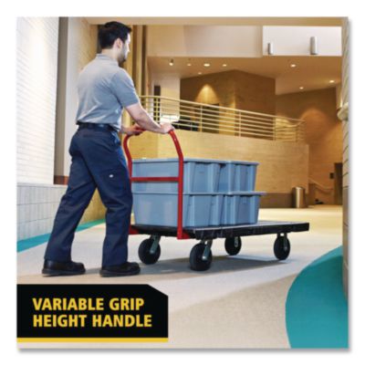 Heavy-Duty Platform Truck Cart, 2,000 Lb Capacity, 24 X 48 P