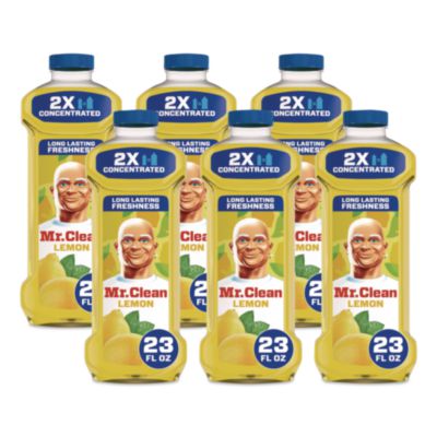 Multi-Surface Antibacterial Cleaner, Lemon Scent, 23 oz Bott