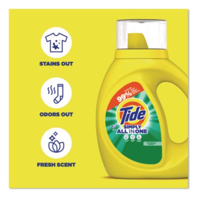 Simply All-In-One Liquid Laundry Detergent, Daybreak Fresh S