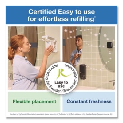 Constant Air Freshener Dispenser, 3.93 x 4.72 x 5.98, Black,