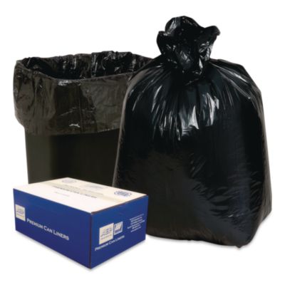 Linear Low-Density Can Liners, 30 gal, 0.71 mil, 30" x 36",