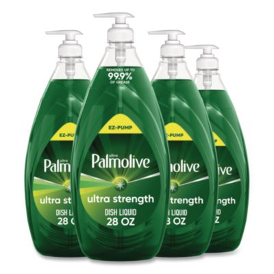 Dishwashing Liquid, Ultra Strength, Fresh Scent, 28 oz Bottl