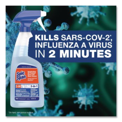 Disinfecting All-Purpose Spray and Glass Cleaner, Fresh Scen