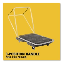 Utility-Duty Home/office Cart, 250 Lb Capacity, 20.5 X 32.5,