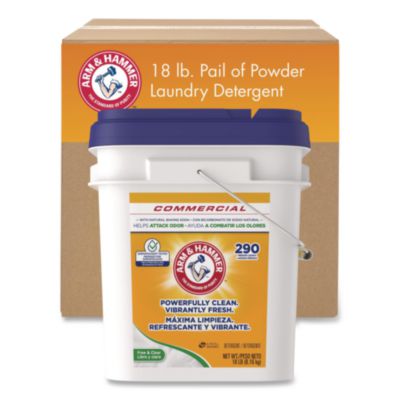 Free and Clear Powder Laundry Detergent, 18 lb Pail