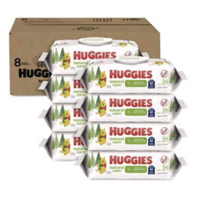Natural Care Sensitive Baby Wipes, 1-Ply, 3.88 x 6.6, Unscen