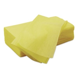 Masslinn Dust Cloths, 1-Ply, 24 x 40, Unscented, Yellow, 25/