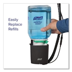 CX10 Counter Mount Soap Dispenser with Metal Spout Fixture,