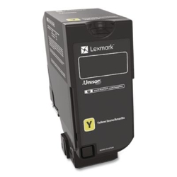 74c00yg Return Program Toner, 3,000 Page-Yield, Yellow