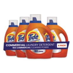Commercial HE Liquid Laundry Detergent, 105 oz Pour Bottle,