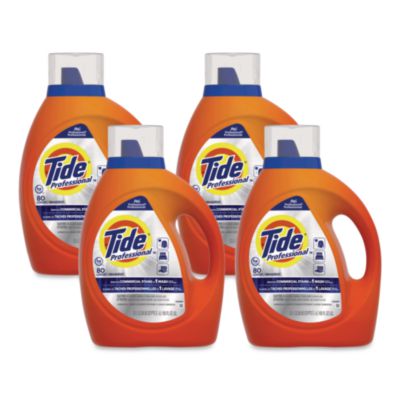 Commercial HE Liquid Laundry Detergent, 105 oz Pour Bottle, 