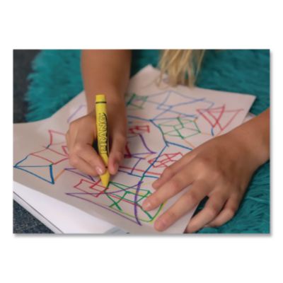 Crayons Made with Soy Classpack, Regular Size, 0.37" x 3.7",