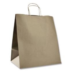 Huntington Paper Shopping Bag, Rope Handles, Large Size, 13.