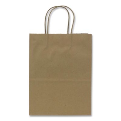 Paper Shopping Bag, Rope Handles, Small Size, 8.1 x 4.5 x 10