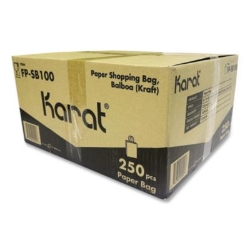 Paper Shopping Bag, Rope Handles, Small Size, 8.1 x 4.5 x 10