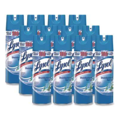 Disinfectant Spray, Spring Waterfall Scent, 19 Oz Aerosol Sp