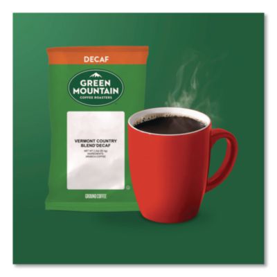 Vermont Country Blend Decaf Coffee Fraction Packs, 2.2oz, 50