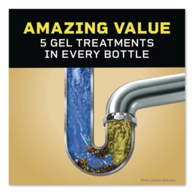 Pro-Strength Full Clog Destroyer Plus PipeGuard, Gel, 80 oz