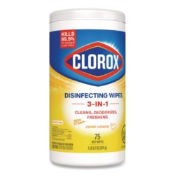 Disinfecting Wipes, Bleach Free Cleaning Wipes, 1-Ply, 7 x 7