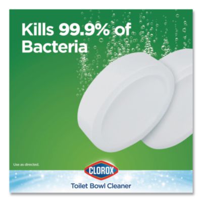 Ultra Clean Toilet Tablets Bleach, 3.5 oz Tablet, 2/Pack, 6