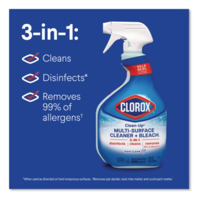 Clean-Up Multi-Surface Cleaner with Bleach, Rain Clean Scent