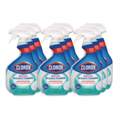 Bathroom Foamer with Bleach, Ocean Mist Scent, 30 oz Spray B