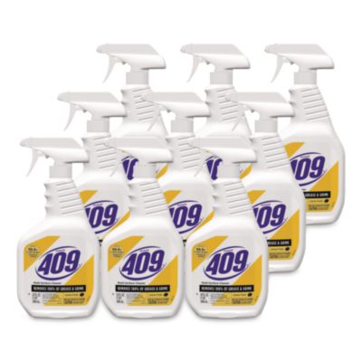 Multi-Surface Cleaner, Lemon Scent, 32 oz Spray Bottle, 9/Ca