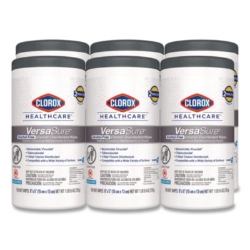 VersaSure Cleaner Disinfectant Wipes, 1-Ply, 6 x 5, Fragranc
