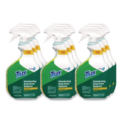 CloroxPro Disinfecting Soap Scum Remover Spray, Unscented, 3