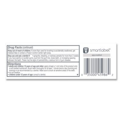 Total Toothpaste, Coolmint, 0.88 Oz, 24/carton