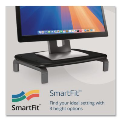 Monitor Stand With Smartfit, For 21" Monitors, 11.5" X 9" X