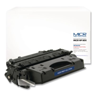 Compatible CF280X(M) (80XM) High-Yield MICR Toner, 6,900 Pag
