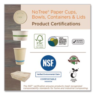 NoTree Cutlery, Light Mediumweight, Fork/Knife/Spoon/Napkin,