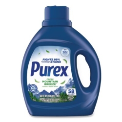 Mountain Breeze Liquid Laundry Detergent, 58 Loads, 66 oz Bo